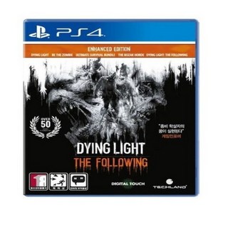 중고품 플스4 PS4 다잉라이트 더 팔로잉 인핸스드에디션 정식발매 한글판 플레이스테이션4 PLAYSTATION4