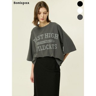 보니스팍스 프린팅 루즈핏 데일리 티셔츠 XP3TS003M0
