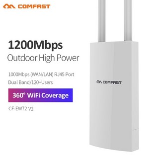 AC1200/600/300 고출력 실외 CPE WIFI 라우터/AP 무선 리피터 익스텐더 듀얼 Dand 2 4G/5G, UK Adapter, CF EW72