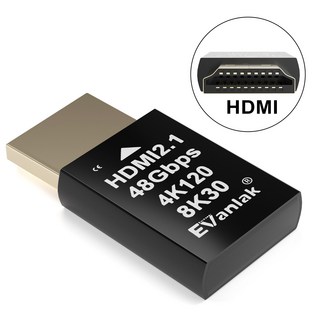 멀티스크린 VR용 헤드리스 디스플레이 에뮬레이터 HDMI 2.1 더미 플러그는 4K 120Hz PC 암호화 장비 Ocu, 02 1p