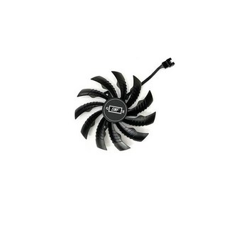기가바이트 GTX 1650 GAMING 1660 Ti RTX 2060 슈퍼 2070 WINDFORCE 그래픽 카드 선풍기 냉각 선풍기 T129215SH PLD10010S12H 95, 한개옵션2, 한개옵션1, [06] black A-Fan T12