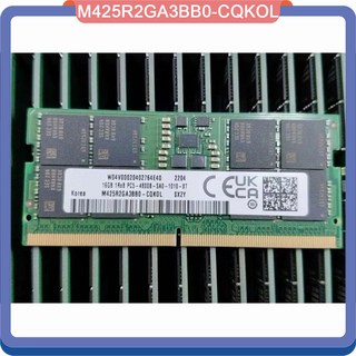 삼성 노트북 메모리 고속 선박용 16GB DDR5 4800MHz 1Rx8 4800B M425R2GA3BB0-CQKOL RAM