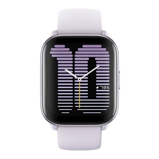 어메이즈핏 스마트워치 Active, GPS, 44.45mm, 보라