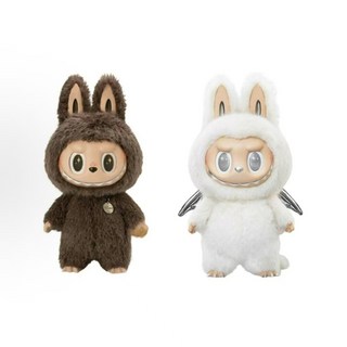 팝마트 팝마트 POP MART ZIMOMO LABUBU 지모모 더몬스터즈 라부부아이 파운드 유 큐티 빅터 트랜드 파생상품 58cm, 1개, 두 마리 정품, 58mm