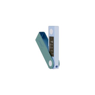 Ledger Nano X 암호화폐 하드웨어 지갑, Pastel Green, 1개