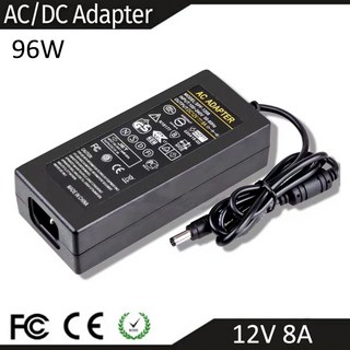12V 2A3A4A5A6A7A8A10amp 스위칭 전원 어댑터 ac dc 변압기 led 드라이버 표시기 정수기 모니터 용 전원 공급 장치, [01] 12V 8A 96W, [04] UK Plug, 1개