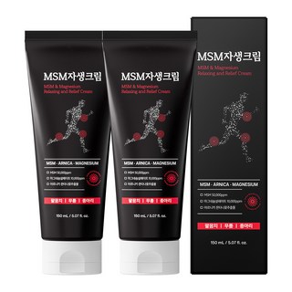 한보감 MSM자생크림 마그네슘 핫 스포츠 리커버림크림