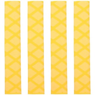 미끄럼 방지 슬리브 드럼 스틱 커버 보호대 조사 교차 결합 폴리에틸렌, 1개, 6. Yellow16.5x1.8cm