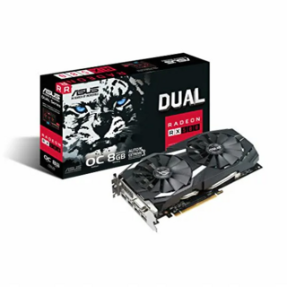 ASUS DUAL 라데온 RX580 O8G D5 8GB 듀얼