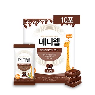 메디웰 페디아파우더 미니 (초코 ), 200g, 1개