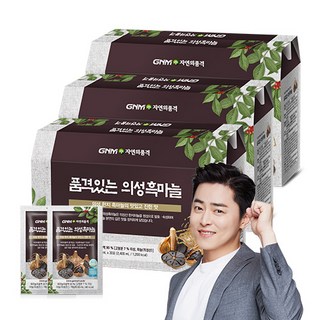 GNM자연의품격 순수한 의성 흑마늘즙, 2.4L, 3개