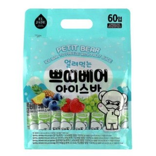 코스트코 쁘띠베어 아이스바 35미리 60개입 엘제이드 얼려먹는 아이스크림 food