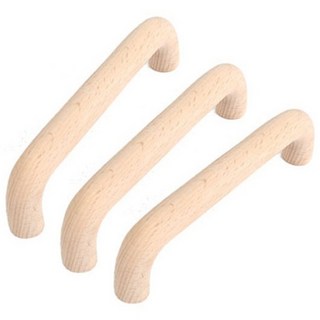 제이엠 원목손잡이 우드 나무 문고리 사용 모습