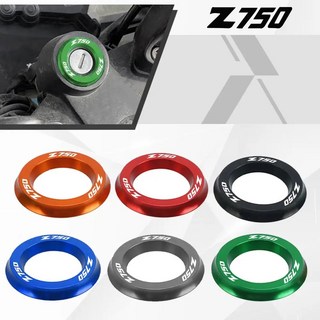 오토바이 점화 스위치 커버 링 가와사키 Z750 2012 2011 2010 2009 2008 2007 Z 750 Z750L Z750R 용 Z750 L/R 액세서리, 12)gray Z750, 1개