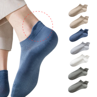 해피릿 남성용 발목양말 뒤꿈치 안아픈 덧신 7켤레 세트