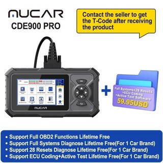 자동차 진단 도구 시스템 스캐너 자동 코드 리더, G.CDE900 PRO No.6 추가
