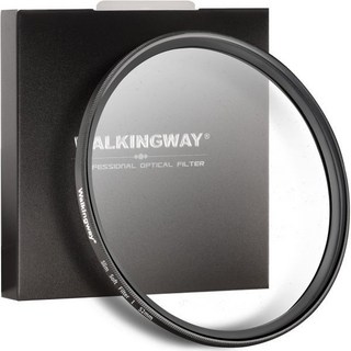 워킹웨이 46MM 화이트 미스트 확산 필터 - 더 강력한 소프트 포커스 원형 렌즈 몽환적인 안개 효과 디지털 DSLR 카메라용 카메라 디퓨저 (중소프트 2 46MM), 52 mm, Light-Soft 1, 1개