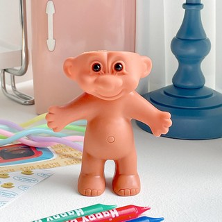 트롤 인형 미니화분 요정 트롤 피규어