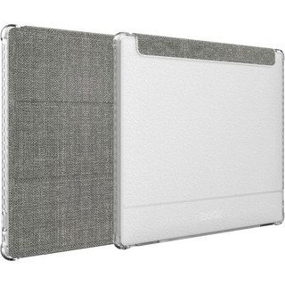 오닉스 북스 팔마 케이스 전자책 휴대용 커버 투디아 SKN 플립 박스 고 컬러 7 디자인 2024 [향상된 자동 웨이크슬립 기술] 텍스처 가죽 트리플폴드 7인치 커버로 충격 방, Grey, 1개