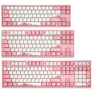 Varmilo 바밀로 매화 2세대 기계식 키보드 Sakura R2, 유선, 108키, 백축