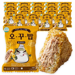 오꾸밥 참치마요 주먹밥, 100g, 20개 빕스쿠폰 오꾸밥 참치마요 주먹밥, 100g, 20개 빕스쿠폰
