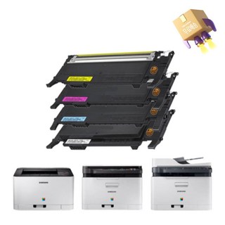 삼성 SL-C565FW 토너 카트리지 호환, 4개입, CLT-P515C 4색 세트 카트리지