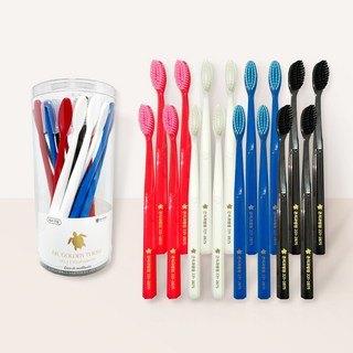 금거북이 칫솔 No.3 치과칫솔 구강용품 치과의사가 직접 디자인 등록하고 개발한 칫솔 잇몸 어금니 틀니 1세트 16개입 상품 이미지