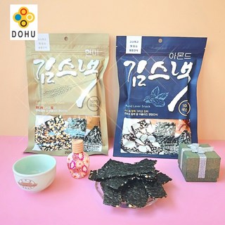 동현기업 아몬드 & 현미 김스낵 30g 10개 세트(아몬드 5개+현미 5개)건강한 저칼로리