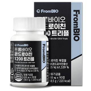 프롬바이오 콘드로이친 1200 트리플 90p, 1개, 90정