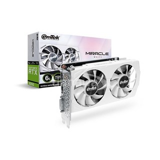 Emtek (이엠텍) [이엠텍] 지포스 RTX 3050 MIRACLE WHITE D6 6GB