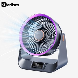 Darlisex 무선 서큘레이터 bldc 무소음 대풍량 수퍼 써큘레이터 KY-F23, 다크그레이
