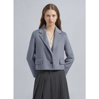 시스티나 싱글 크롭 핸드메이드 재킷AWHJKM41110 267184