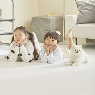 층간소음매트 아기 유아 시공 거실 놀이방 바닥 플로리아 이든 매트 70x70x2.4cm, 1개, 솔트베이지