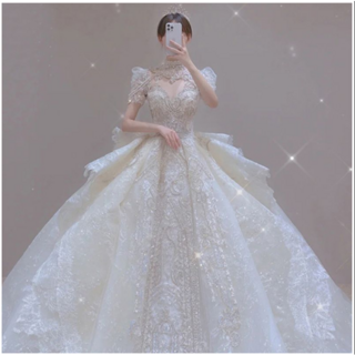 urkoteer셀프 웨딩 드레스 연주회 피로연 약혼 파티 돌잔치 본식 스몰 리마인드