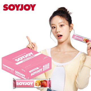 소이조이 스트로베리 12개입 고단백질 고식이섬유 글루텐프리, 1개, 360g