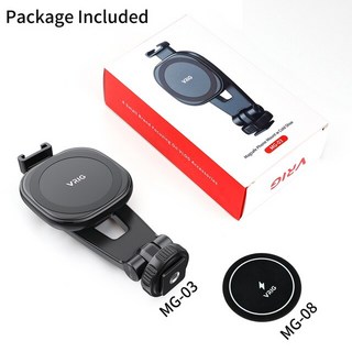 VRIG MG- 마그네틱 휴대폰 마운트 홀더 – 회전 가능, 아이폰 및 기타 스마트폰 호환, 콜드 슈 인치 스레드, 1개 여행ppt템플릿