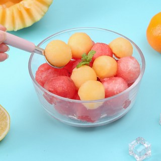 친절생활 수박 화채 스쿱 스푼 듀얼, 1개, 랜덤발송