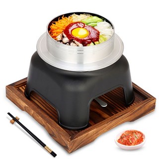 솥밥 캠핑 가마솥 요리 미니 압력 혼밥 야외 화로, 1개