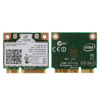 7260 듀얼 밴드 하프 미니 PCIE 무선 WiFi 카드
