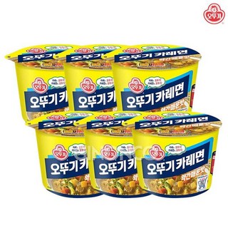 오뚜기 카레면 약간매운맛