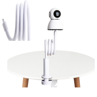 홈캠 거치대 110CM 아기 CCTV 카메라 스탠드 각도조절 브라켓