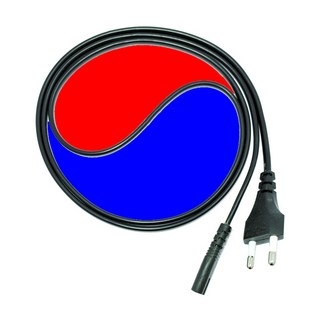 국산 AC 8자 전원케이블 3M/5M(블랙), 3m, 1개