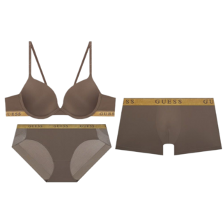 게스 GUESS 자가드 골드밴디드 커플속옷세트 GCWBR741BP741DR741BR 151040