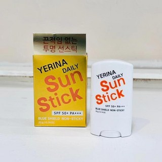 예리나 피부 진정 데일리 자외선차단 선스틱 SPF50+ 20g 레포츠 외출 UV 휴대용, 1개