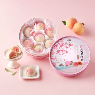 원주 복숭아빵 [7개입] (선물용) 화과자 디저트빵 선물세트, 210g, 1세트