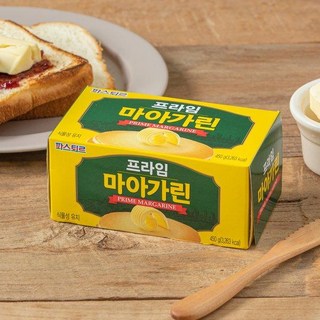 파스퇴르 식물성 프라임 마아가린 450g (트랜스지방 0g 아이스박스포장), 10개