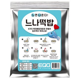이큐피싱 느나떡밥 보쌈떡밥 같이 쓰면 더욱 좋은 앙상블 사계절용 붕어 잉어, 1개, 470ml