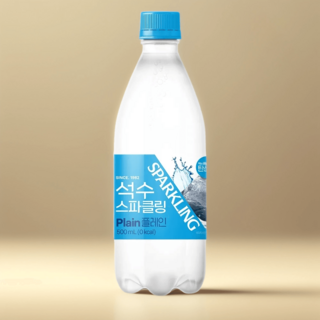 하이트진로음료 석수 스파클링 플레인 500ml 탄산수 상쾌한, 20개