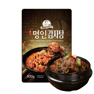 [이가네식품]이재수명인의 프리미엄 명인감자탕 1-2인분, 1개, 800g