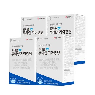 토비콤 루테인 지아잔틴 30정, 4개 묶음 gnm루테인